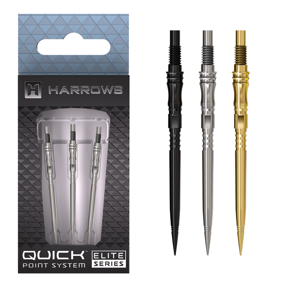 Harrows Quick Points - Steel Tip - Apex Axis