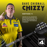 *Harrows Dave Chisnall Darts - Soft Tip - 90% Tungsten - Series 4