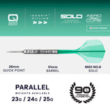 Harrows Torrent Darts - Steel Tip - 90% Tungsten - Parallel
