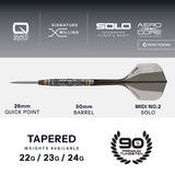 Harrows NX Luxe Darts - Steel Tip - 90% Tungsten - Tapered
