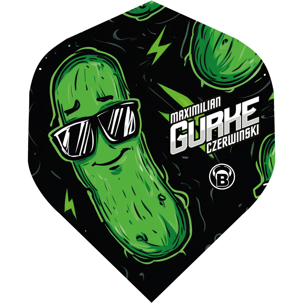 BULL'S Metrixx Dart Flights - 150 Micron - Standard No2 - Max Czerwinski
