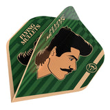 BULL'S Powerflite Dart Flights - 100 Micron - Standard No2 - Flying Mullet