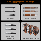 *Harrows Luke Woodhouse Darts - Soft Tip - 90% Tungsten - Series 3