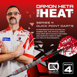 Harrows Damon Heta Darts - Steel Tip - 90% Tungsten - Series 4