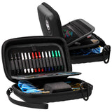 BULL'S Orbis Dart Case - Strong EVA Material - XL - Colours