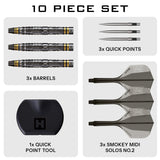 Harrows NX Luxe Darts - Steel Tip - 90% Tungsten - Tapered