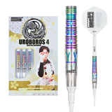 One80 Noriyuki Nakamura Darts - Soft Tip - 90% Tungsten - V4 - Rainbow