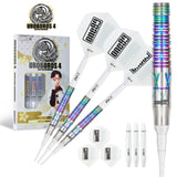 One80 Noriyuki Nakamura Darts - Soft Tip - 90% Tungsten - V4 - Rainbow