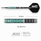 One80 Ludo Le Mat Darts - Soft Tip - 90% Tungsten - 18g