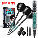 One80 Ludo Le Mat Darts - Soft Tip - 90% Tungsten - 18g