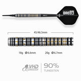 One80 Boris Koltsov Darts - Soft Tip - 90% Tungsten