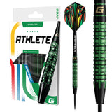 GOAT Athlete Darts - Steel Tip - 90% Tungsten - Green