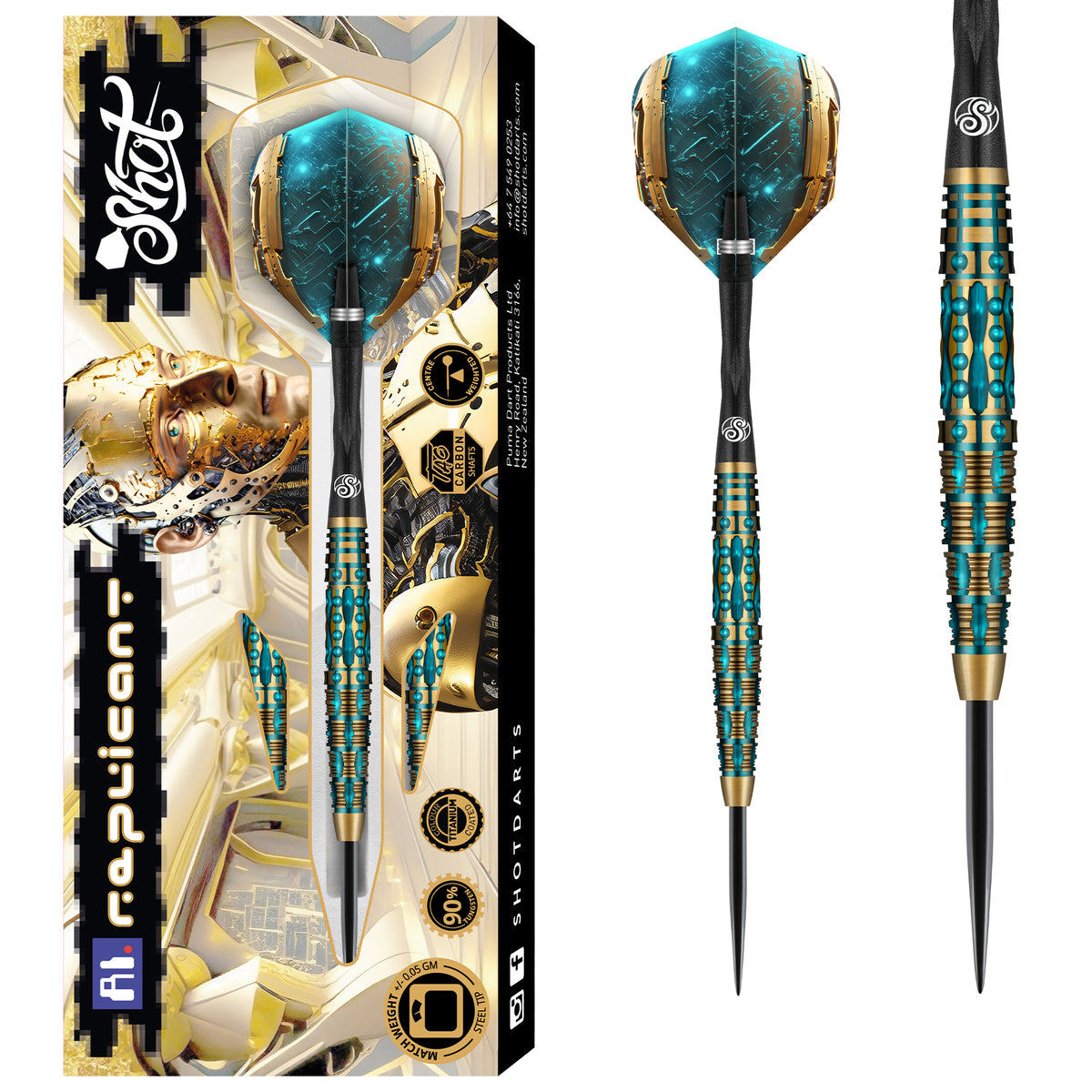 Shot AI Darts - Steel Tip - Replicant
