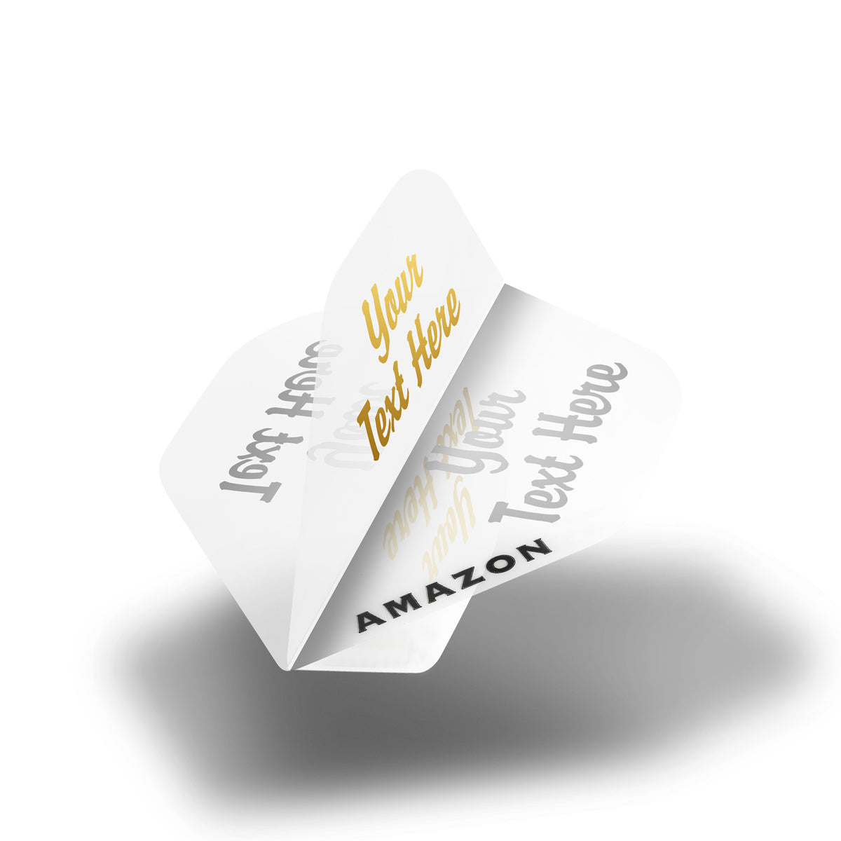 *Personalised Flights - Extra Strong - 5 Sets - Std - Amazon White