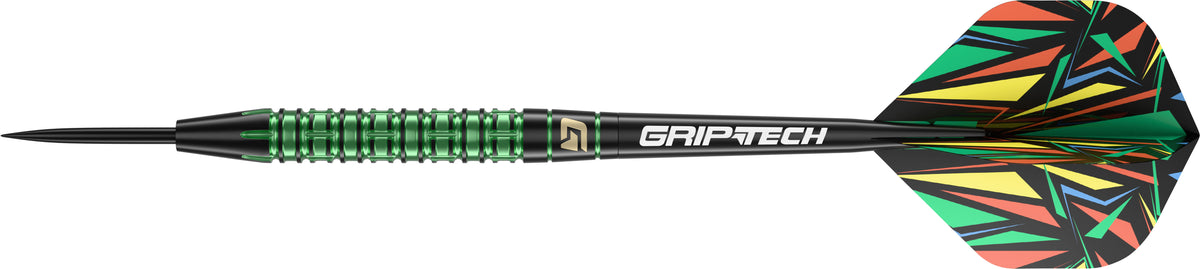 Goat Athlete Darts - Steel Tip - Brass - Green - 10g