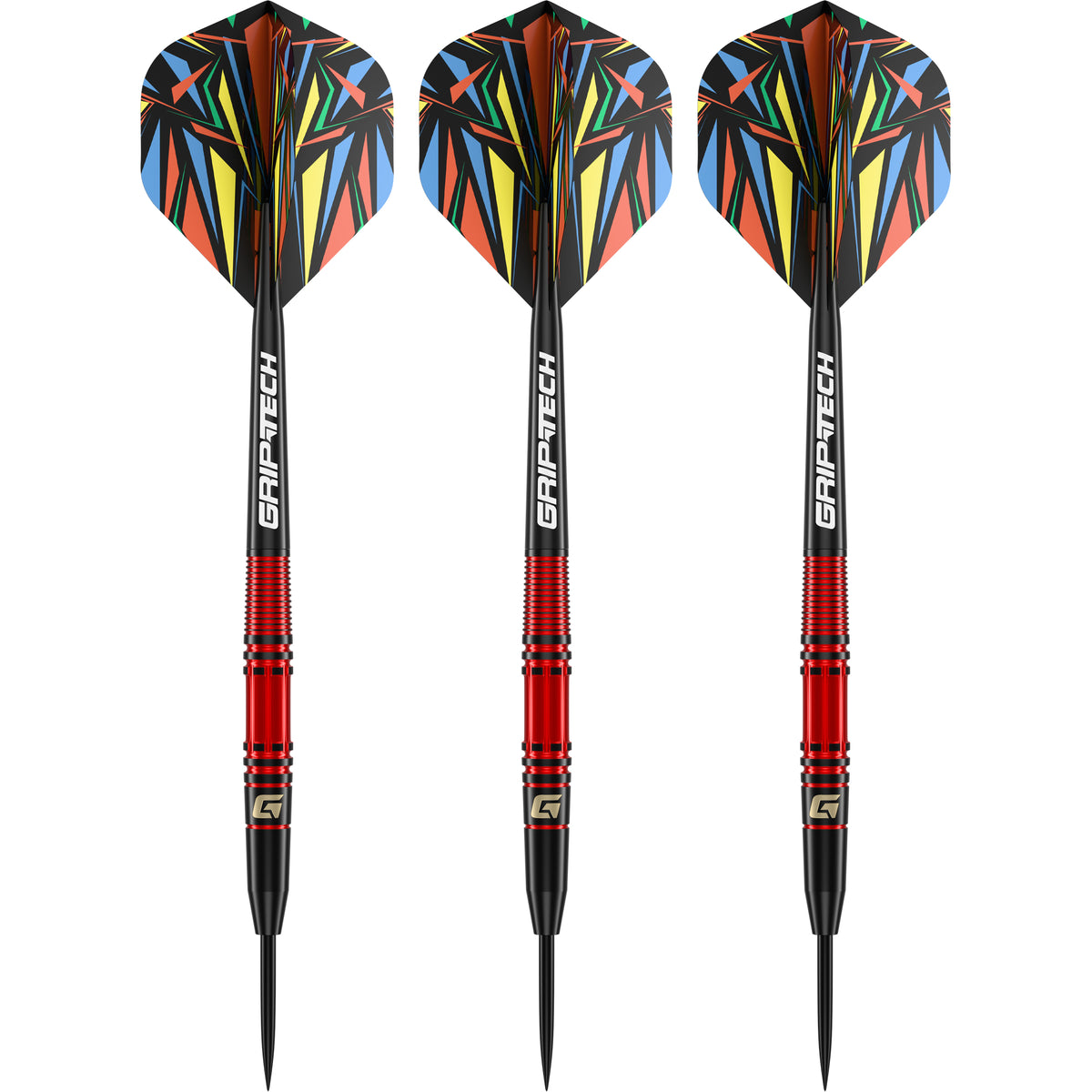 Goat Athlete Darts - Steel Tip - Brass - Red - 11g