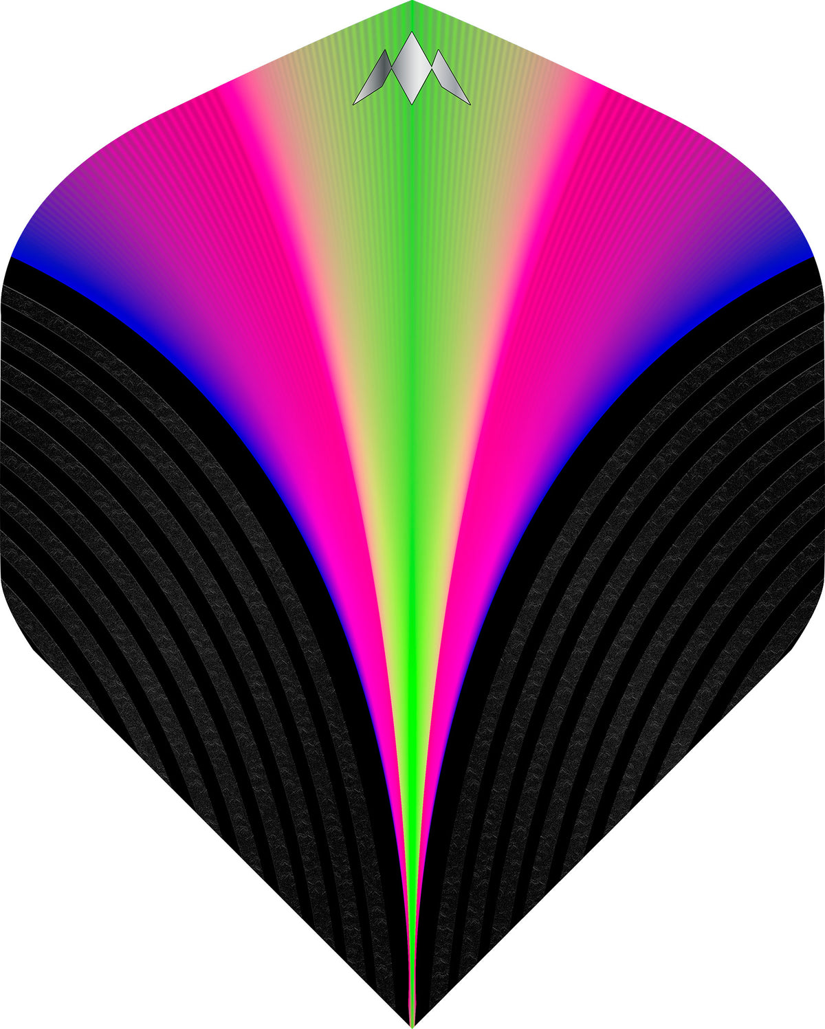 Mission Solo Dart Flights - 100 Micron - Std - No2 - Aurora