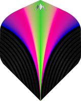 Mission Solo Dart Flights - 100 Micron - Std - No2 - Aurora