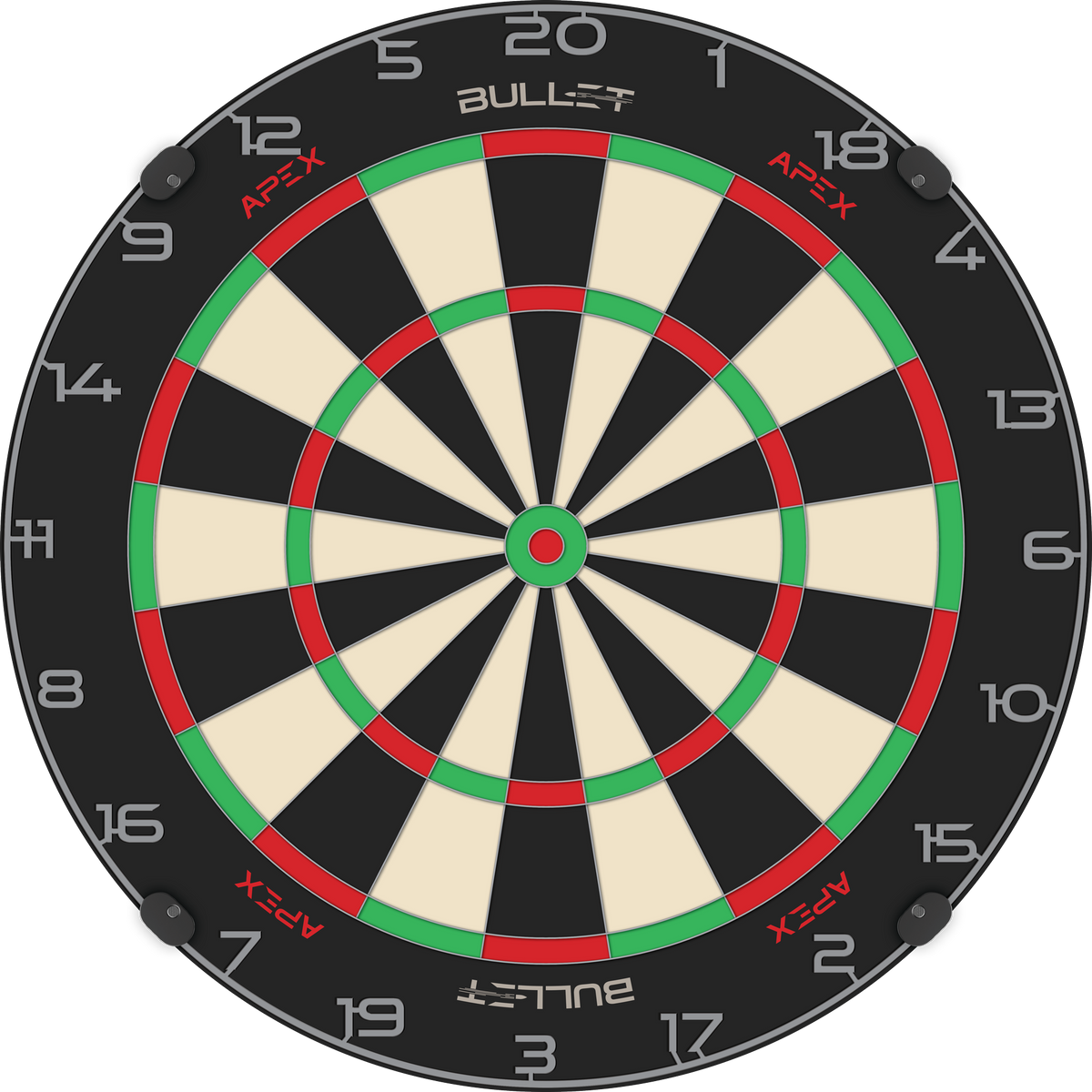 Bullet APEX Dartboard - Professional - Brazilian Sisal