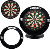 *Ruthless Mini Desktop Dartboard and Surround Set plus extra darts