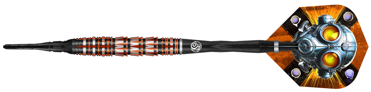 Shot Badlands Darts - Soft Tip - 90% Tungsten - Rustin
