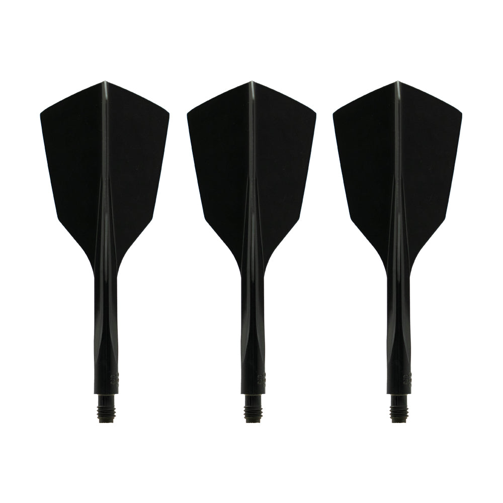 Condor AXE 120 Dart Flights - Narrow - Black
