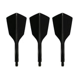 Condor AXE 120 Dart Flights - Narrow - Black
