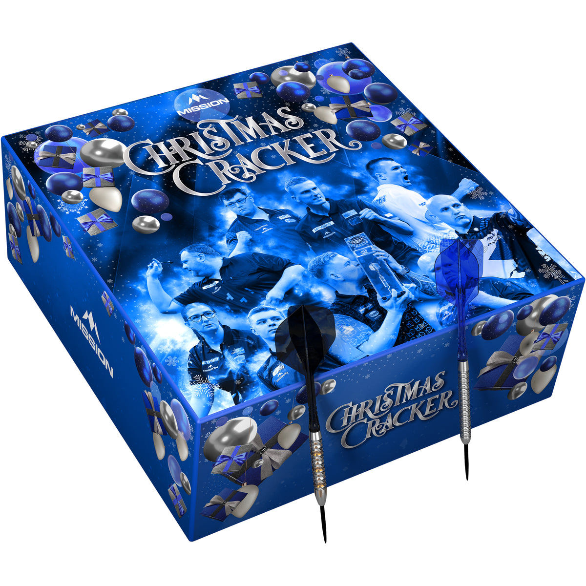 Mission Christmas Cracker - Limited Edition Steel Tip Darts & Accessories
