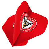 *Brentford FC - Official Licensed - The Bees - Dart Flights - No2 - Std - F2 - Red