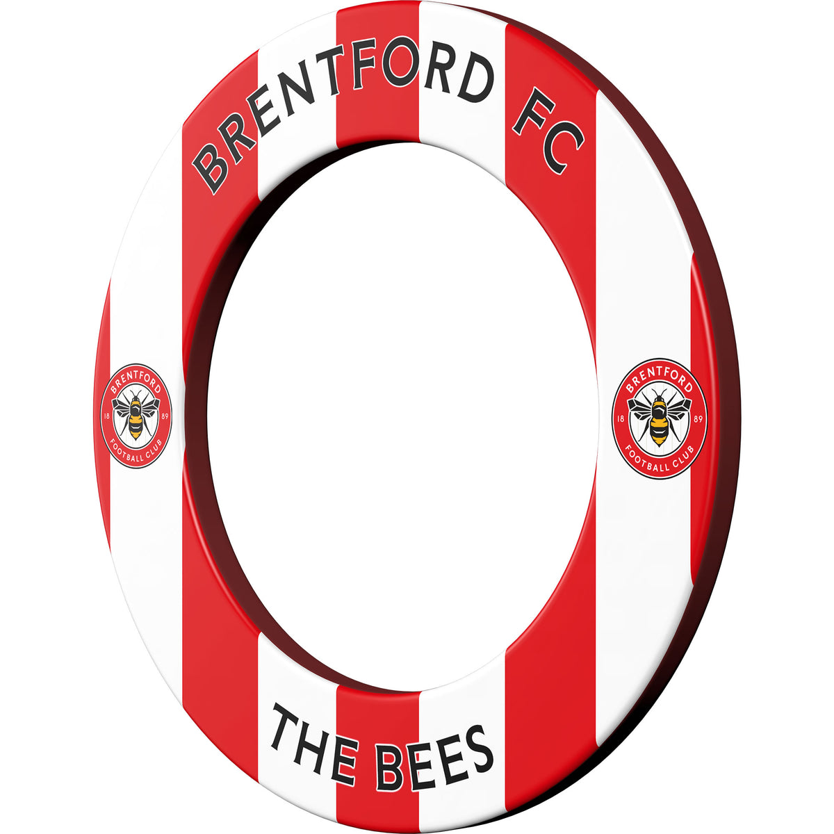 Brentford FC - Official Licensed - The Bees - Dartboard Surround - S2 - Stripes