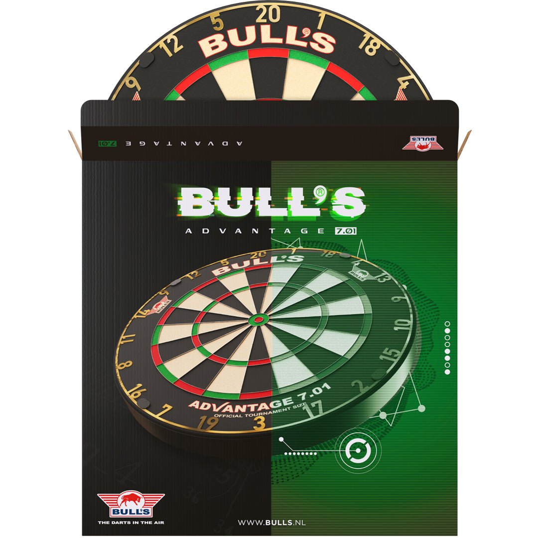 *Bulls Advantage 701 Dartboard - Professional - African Sisal