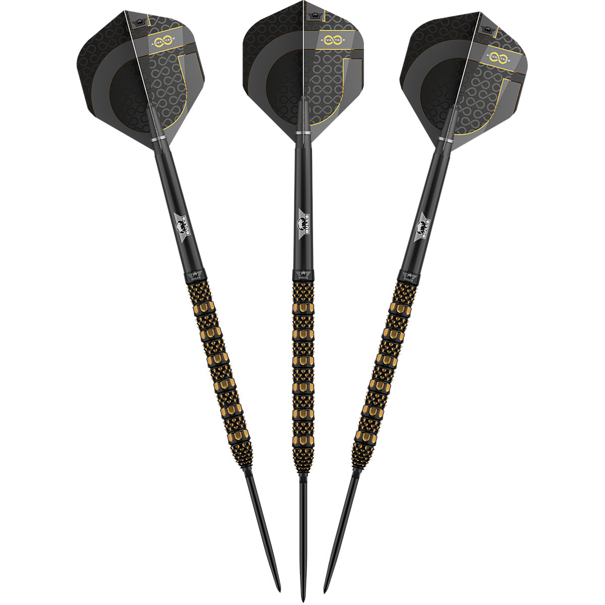 Bulls Advantage CP Darts - Steel Tip - 95% Tungsten - Rail