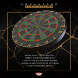 Bulls Advantage Dartboard - Professional - Black