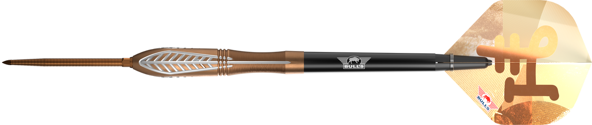 Bulls Bronzo CP Darts - Steel Tip - 90% Tungsten - Nova