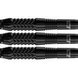 Bulls Caliber Black Darts - Soft Tip - 90% Tungsten