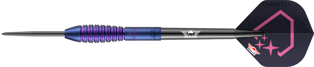 Bulls Christel Timmermans Darts - Steel Tip - 90% Tungsten - 25g