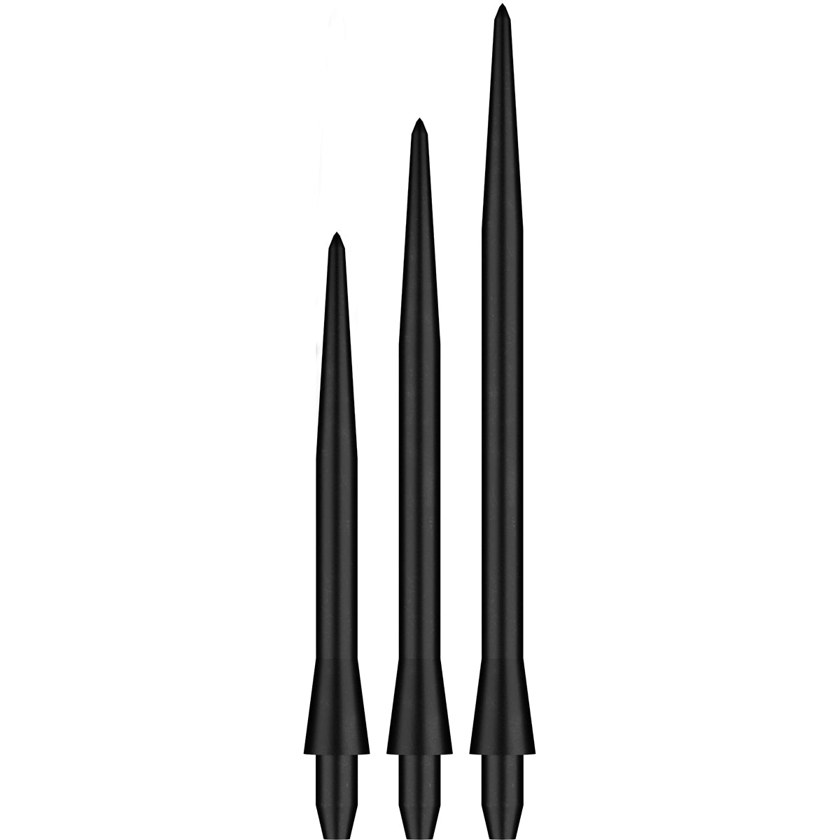 Bulls Conic Dart Points - Steel Tip - Black