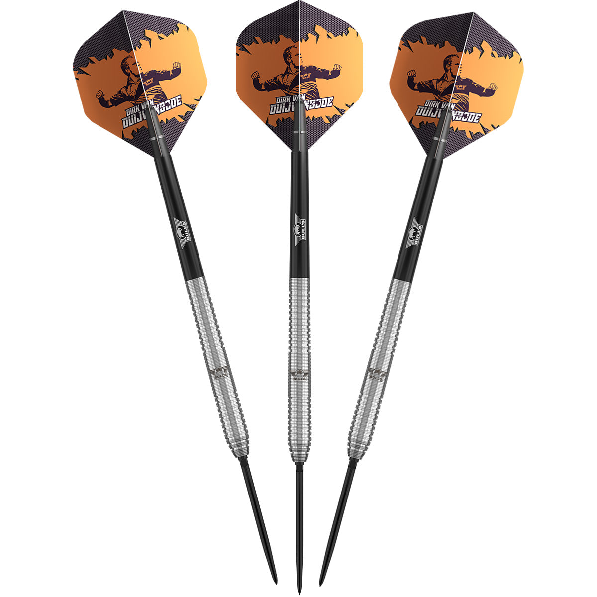 Bulls Dirk van Duijvenbode CP Darts - Steel Tip - 90% Tungsten