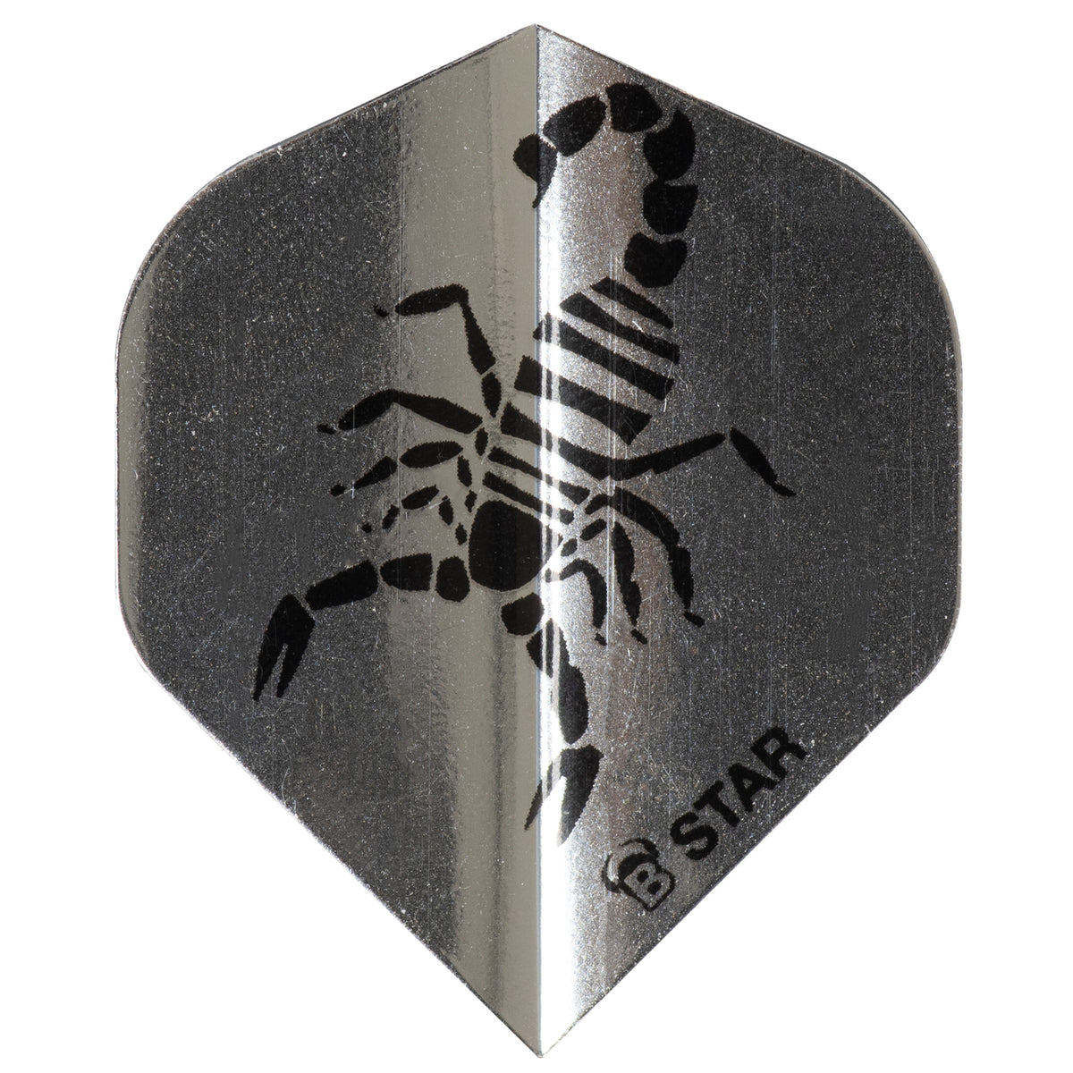 BULL'S B-Star Dart Flights - 100 Micron - A-Std - Scorpion - White