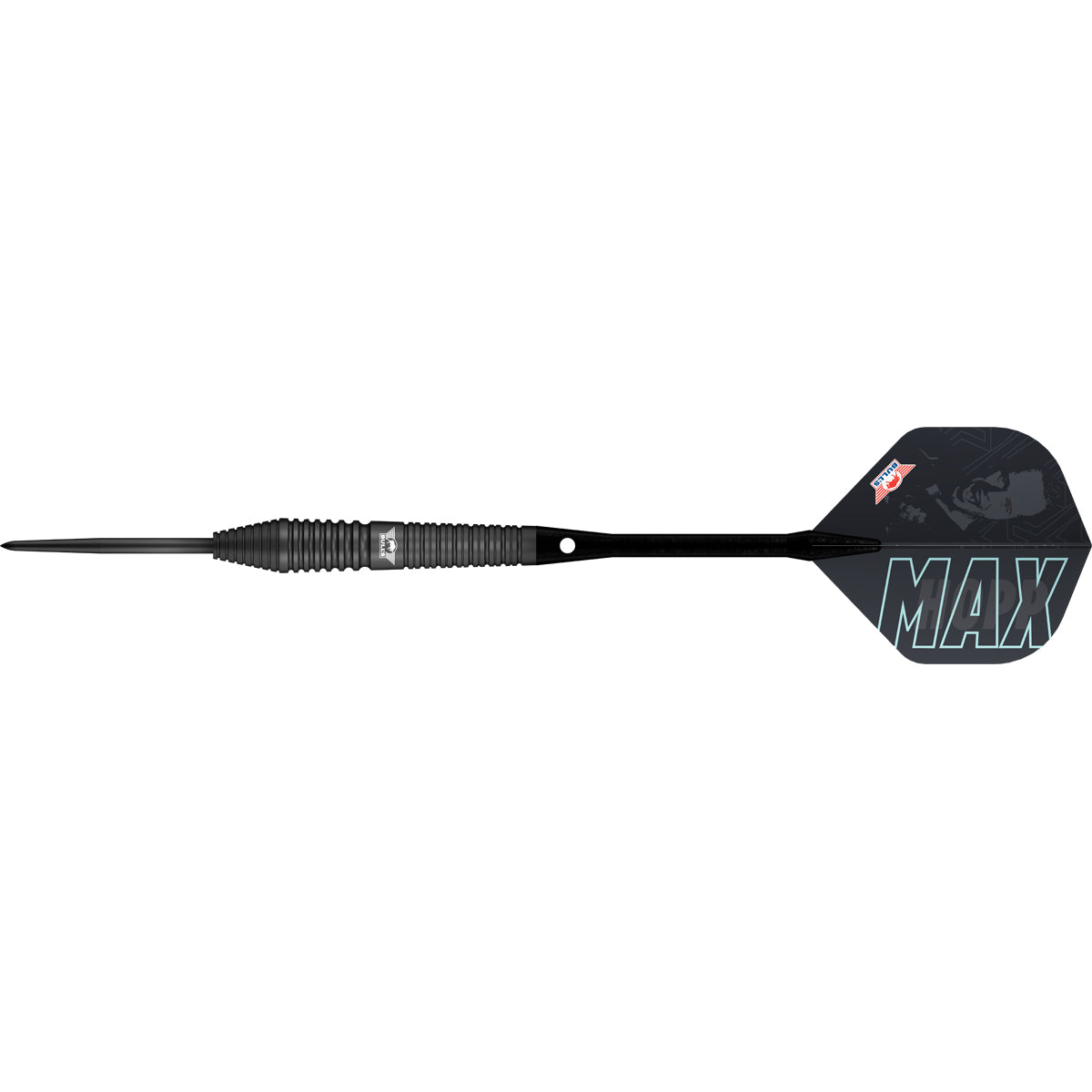 Bulls Max Hopp Darts - Steel Tip - 80% Tungsten - Black
