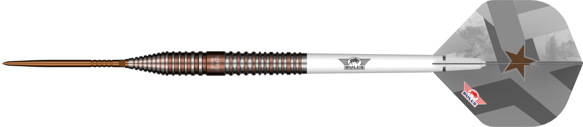 Bulls Max Hopp CP Darts - Steel Tip - 90% Tungsten - E5
