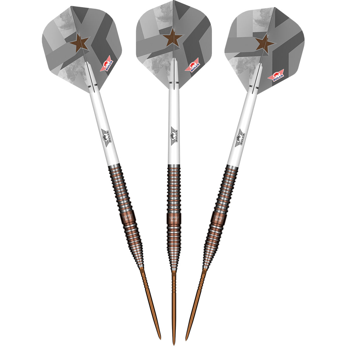 Bulls Max Hopp CP Darts - Steel Tip - 90% Tungsten - E5