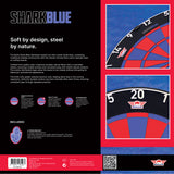 Bulls Shark Pro Dartboard - Professional - Blue