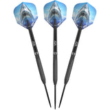 Bulls Shark Pro CP Darts - Steel Tip - 90% Tungsten - Black
