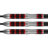 Bulls Smoke CP Darts - Steel Tip - 90% Tungsten - Red Ember