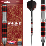 Bulls Smoke CP Darts - Steel Tip - 90% Tungsten - Red Ember