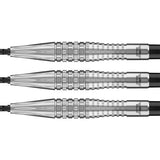 Bulls Smoke CP Darts - Steel Tip - 90% Tungsten - Silver Ash