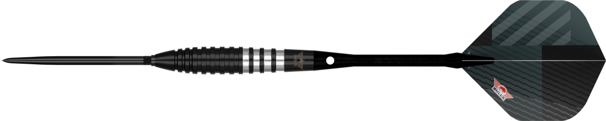 Bulls Volt CP Darts - Steel Tip - 80% Tungsten - Black