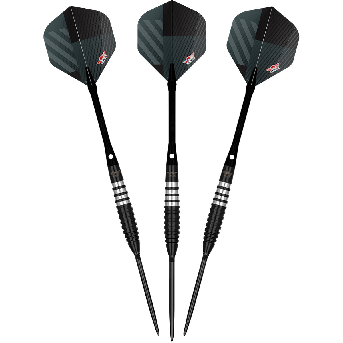 Bulls Volt CP Darts - Steel Tip - 80% Tungsten - Black