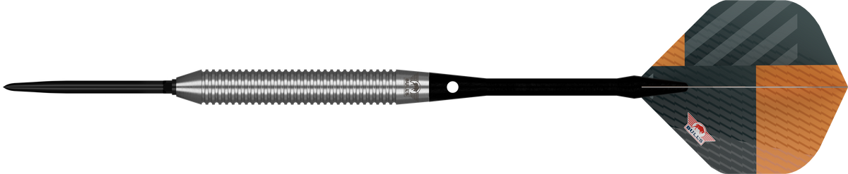 Bulls Volt CP Darts - Steel Tip - 80% Tungsten - Orange